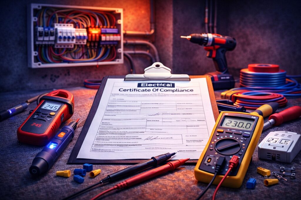 Ryantech Electrons Tradings (PTY) LTD|Electrical COC (Certificate of Compliance)